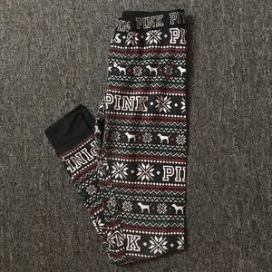 VS PINK Thermal Sleep Leggings